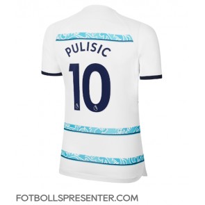 Chelsea Christian Pulisic #10 Borta Matchtröja Dam 2022-23 Kortärmad
